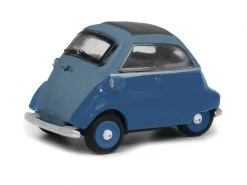 Schuco PKW BMW Isetta, Blau 1:87