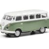 Schuco Van VW T1 Samba Grün / Weiss 1:87 -Cast Modelle Verkaufe 220575801 xxl