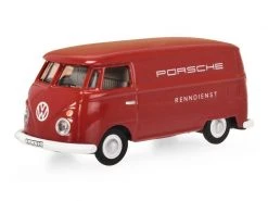 Schuco Lieferwagen VW T1 Porsche Renndienst 1:87