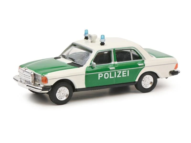 Schuco Mercedes Benz 280E Polizei 1:87 3 Schuco Mercedes Benz 280E Polizei 1:87