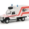 Schuco Mercedes Benz G Krankenwagen Rot Kreuz 1:87 -Cast Modelle Verkaufe 220575905 xxl