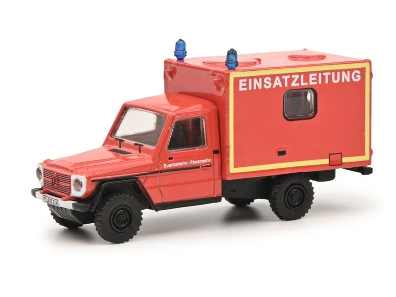 Schuco Mercedes Benz G Feuerwehr 1:87 3 Schuco Mercedes Benz G Feuerwehr 1:87
