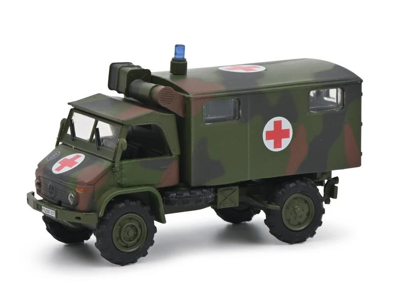 Schuco Unimog S404 Militärpolizei 1:87 3 Schuco Unimog S404 Militärpolizei 1:87