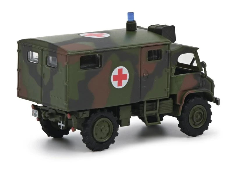 Schuco Unimog S404 Militärpolizei 1:87 4 Schuco Unimog S404 Militärpolizei 1:87 – Bild 2