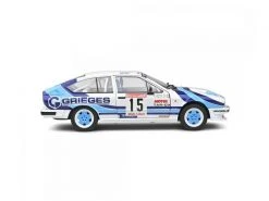 Solido Rally Alfa Romeo GTV6 Weiss #15 1:18 -Cast Modelle Verkaufe 221084360 xxl