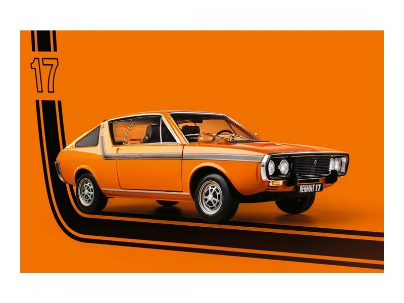 Solido Renault 17 TS Orange 1:18 13 Solido Renault 17 TS Orange 1:18 – Bild 11