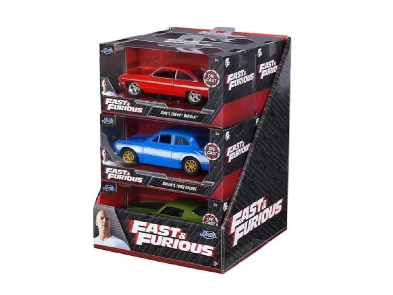 Jada Toys Sportwagen Fast & Furious, assortiert, 1 Stück 1:32 3 Jada Toys Sportwagen Fast & Furious, assortiert, 1 Stück 1:32