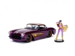 Jada Toys Sportwagen Chevy Corvette Bombshells Batgirl 1:24