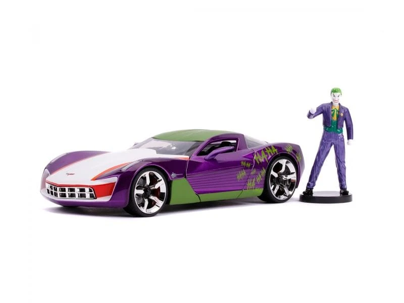 Jada Toys Sportwagen Joker 2009 Chevy Corvette Stingray 1:24 3 Jada Toys Sportwagen Joker 2009 Chevy Corvette Stingray 1:24