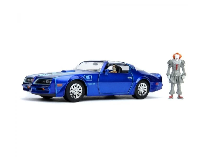 Jada Toys Sportwagen Pennywise & Henry IT 1977 Pontiac Firebird 1:24 3 Jada Toys Sportwagen Pennywise & Henry IT 1977 Pontiac Firebird 1:24