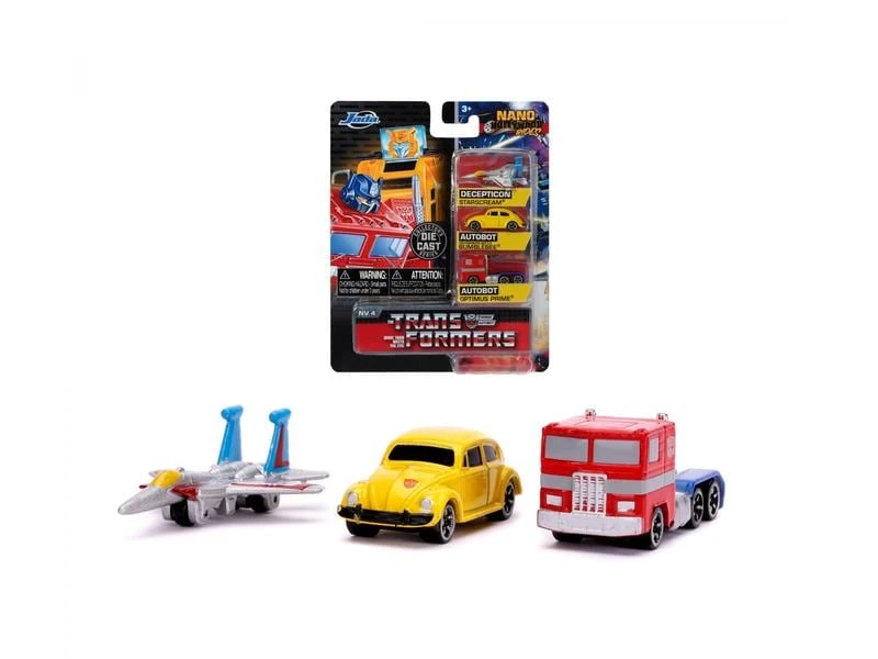 Jada Toys Transformers, 3-Pack B Nano Cars 7 Jada Toys Transformers, 3-Pack B Nano Cars – Bild 5