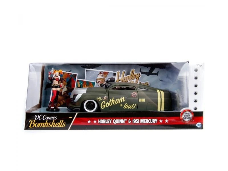 Jada Toys Harley Quinn’s 1951 Mercury 1:24 11 Jada Toys Harley Quinn’s 1951 Mercury 1:24 – Bild 9