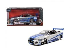Jada Toys Sportwagen Fast & Furious 2002 Nissan Skyline 1:24 -Cast Modelle Verkaufe 225999384 xxl