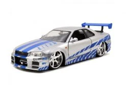 Jada Toys Sportwagen Fast & Furious 2002 Nissan Skyline 1:24