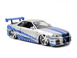 Jada Toys Sportwagen Fast & Furious 2002 Nissan Skyline 1:24 -Cast Modelle Verkaufe 225999392 xxl
