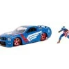 Jada Toys Sportwagen Marvel 2006 Ford Mustang GT Captain America 1:24 -Cast Modelle Verkaufe 226002319 xxl