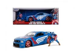 Jada Toys Sportwagen Marvel 2006 Ford Mustang GT Captain America 1:24 -Cast Modelle Verkaufe 226002331 xxl