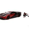Jada Toys Sportwagen Marvel Miles Morales 2017 Ford GT 1:24 -Cast Modelle Verkaufe 226002551 xxl