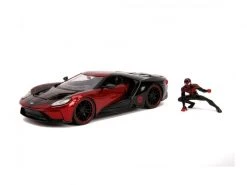 Jada Toys Sportwagen Marvel Miles Morales 2017 Ford GT 1:24
