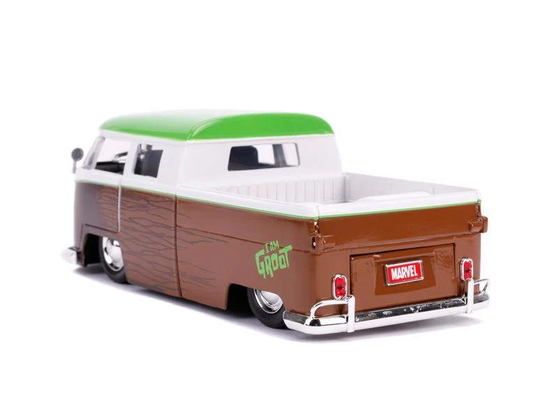 Jada Toys PKW Marvel Groot 1963 Bus Pickup 1:24 7 Jada Toys PKW Marvel Groot 1963 Bus Pickup 1:24 – Bild 5