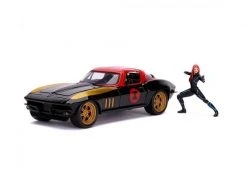 Jada Toys Sportwagen Marvel Widow 1966 Chevy 1:24