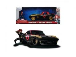 Jada Toys Sportwagen Marvel Widow 1966 Chevy 1:24 -Cast Modelle Verkaufe 226003120 xxl