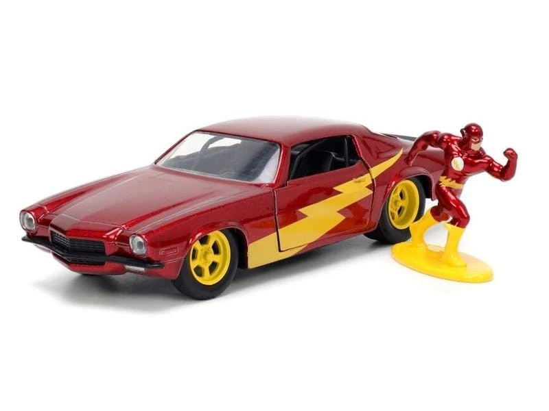 Jada Toys Chevy Camaro 1973, DC Flash 1:32 3 Jada Toys Chevy Camaro 1973, DC Flash 1:32