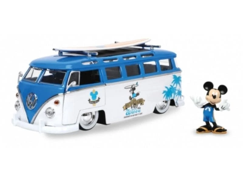 Jada Toys VW T1 Van Mickey Mouse 1:24 3 Jada Toys VW T1 Van Mickey Mouse 1:24