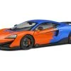 Solido Mc Laren 600 LT, Orange-Blau 1:18