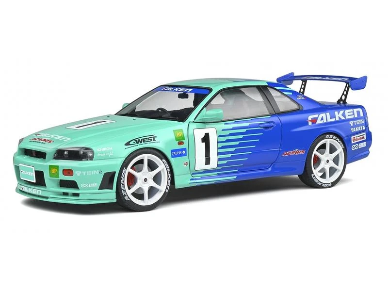 Solido Nissan Skyline R34 GT-R #1 1:18 3 Solido Nissan Skyline R34 GT-R #1 1:18