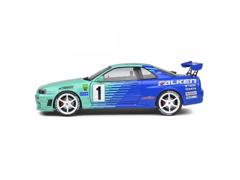 Solido Nissan Skyline R34 GT-R #1 1:18 4 Solido Nissan Skyline R34 GT-R #1 1:18 – Bild 2