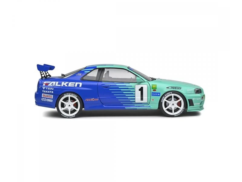 Solido Nissan Skyline R34 GT-R #1 1:18 5 Solido Nissan Skyline R34 GT-R #1 1:18 – Bild 3