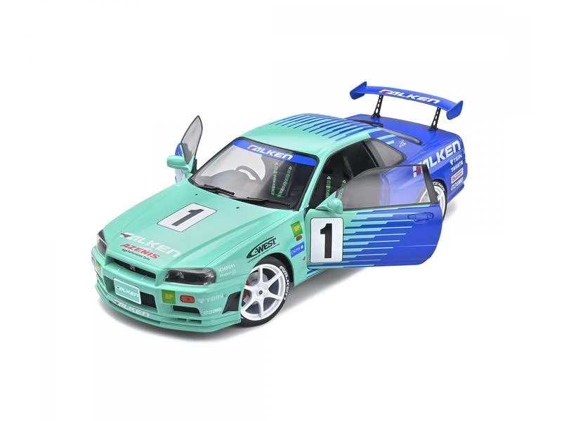 Solido Nissan Skyline R34 GT-R #1 1:18 7 Solido Nissan Skyline R34 GT-R #1 1:18 – Bild 5