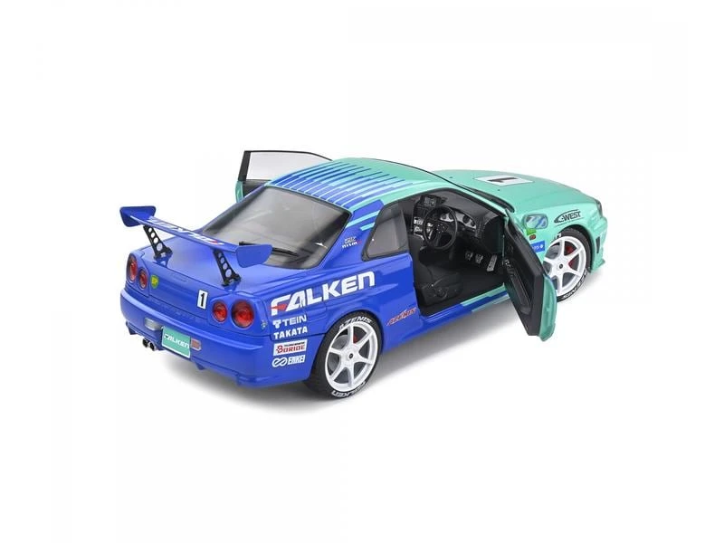 Solido Nissan Skyline R34 GT-R #1 1:18 12 Solido Nissan Skyline R34 GT-R #1 1:18 – Bild 10