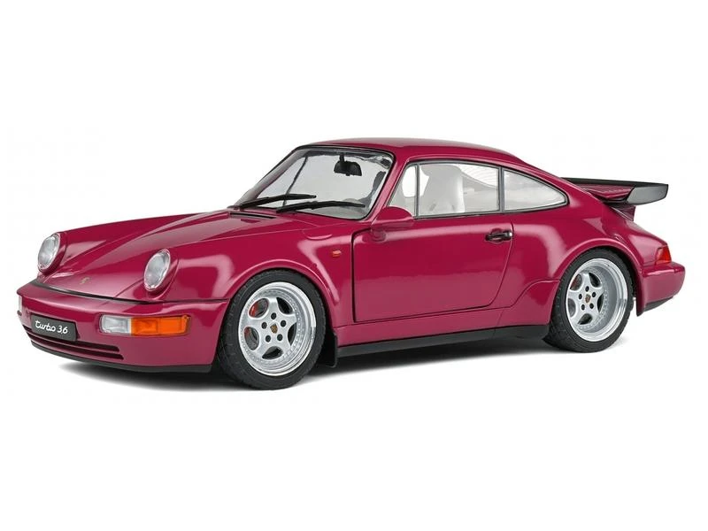 Solido Sportwagen Porsche 911 Turbo, Rot 1:18 3 Solido Sportwagen Porsche 911 Turbo, Rot 1:18