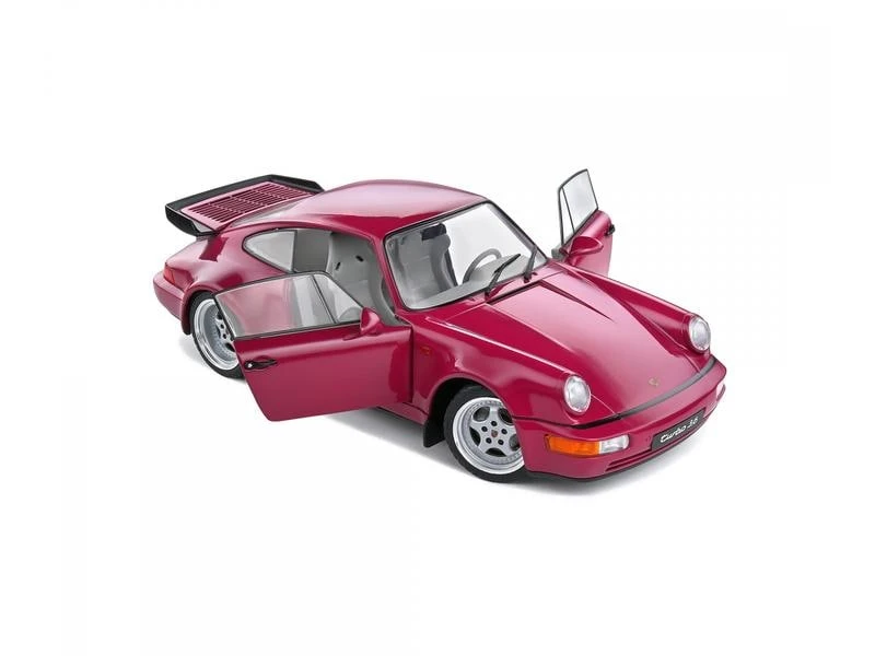Solido Sportwagen Porsche 911 Turbo, Rot 1:18 7 Solido Sportwagen Porsche 911 Turbo, Rot 1:18 – Bild 5