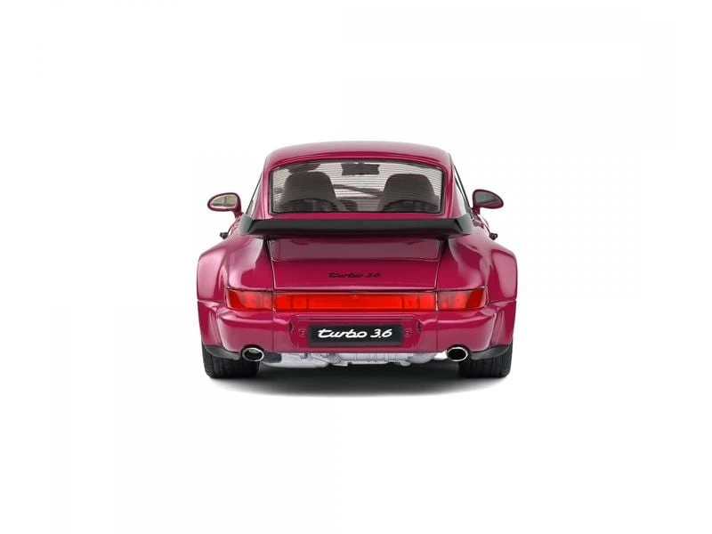 Solido Sportwagen Porsche 911 Turbo, Rot 1:18 8 Solido Sportwagen Porsche 911 Turbo, Rot 1:18 – Bild 6
