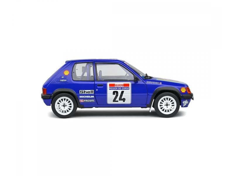Solido Rally Peugeot 205 #24 1:18 12 Solido Rally Peugeot 205 #24 1:18 – Bild 10