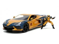 Jada Toys Chevy Corvette C8, X-Men Wolverin 1:24