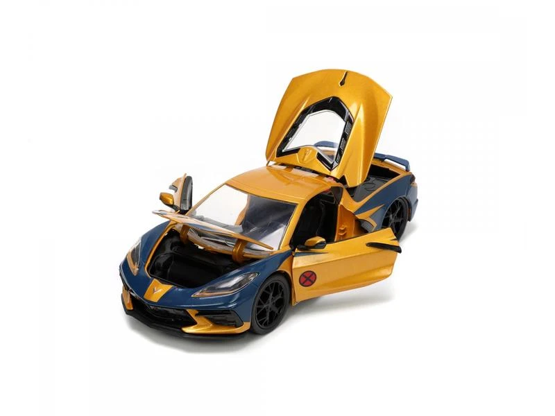 Jada Toys Chevy Corvette C8, X-Men Wolverin 1:24 5 Jada Toys Chevy Corvette C8, X-Men Wolverin 1:24 – Bild 3