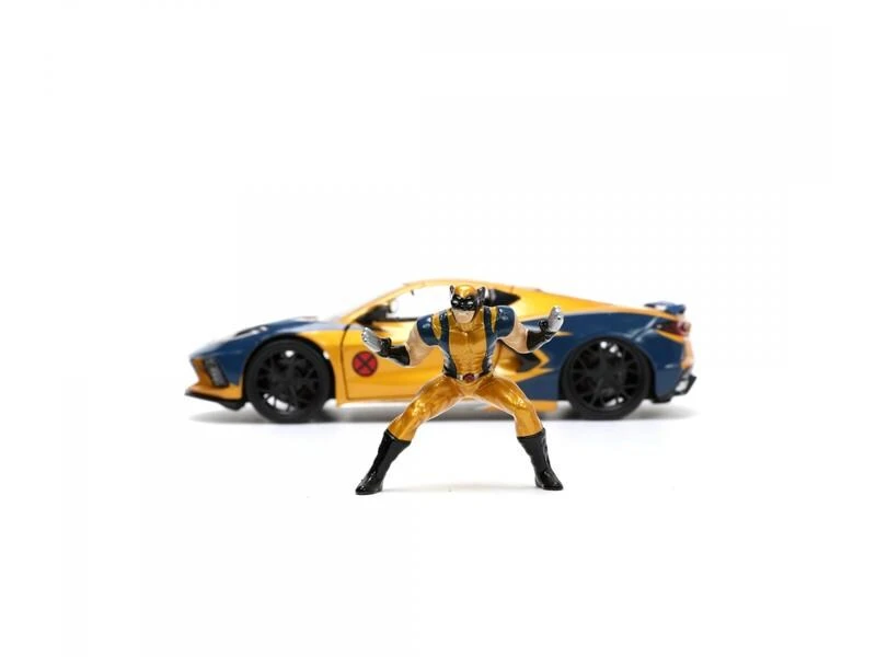 Jada Toys Chevy Corvette C8, X-Men Wolverin 1:24 9 Jada Toys Chevy Corvette C8, X-Men Wolverin 1:24 – Bild 7