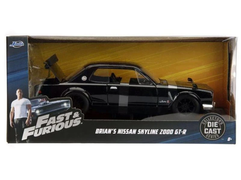 Jada Toys Fast & Furious Nissan Skyline 2000 GT-R 1971 1:24 10 Jada Toys Fast & Furious Nissan Skyline 2000 GT-R 1971 1:24 – Bild 8